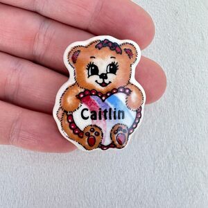 Vintage Jewelry Caitlin Bear brooch Pin